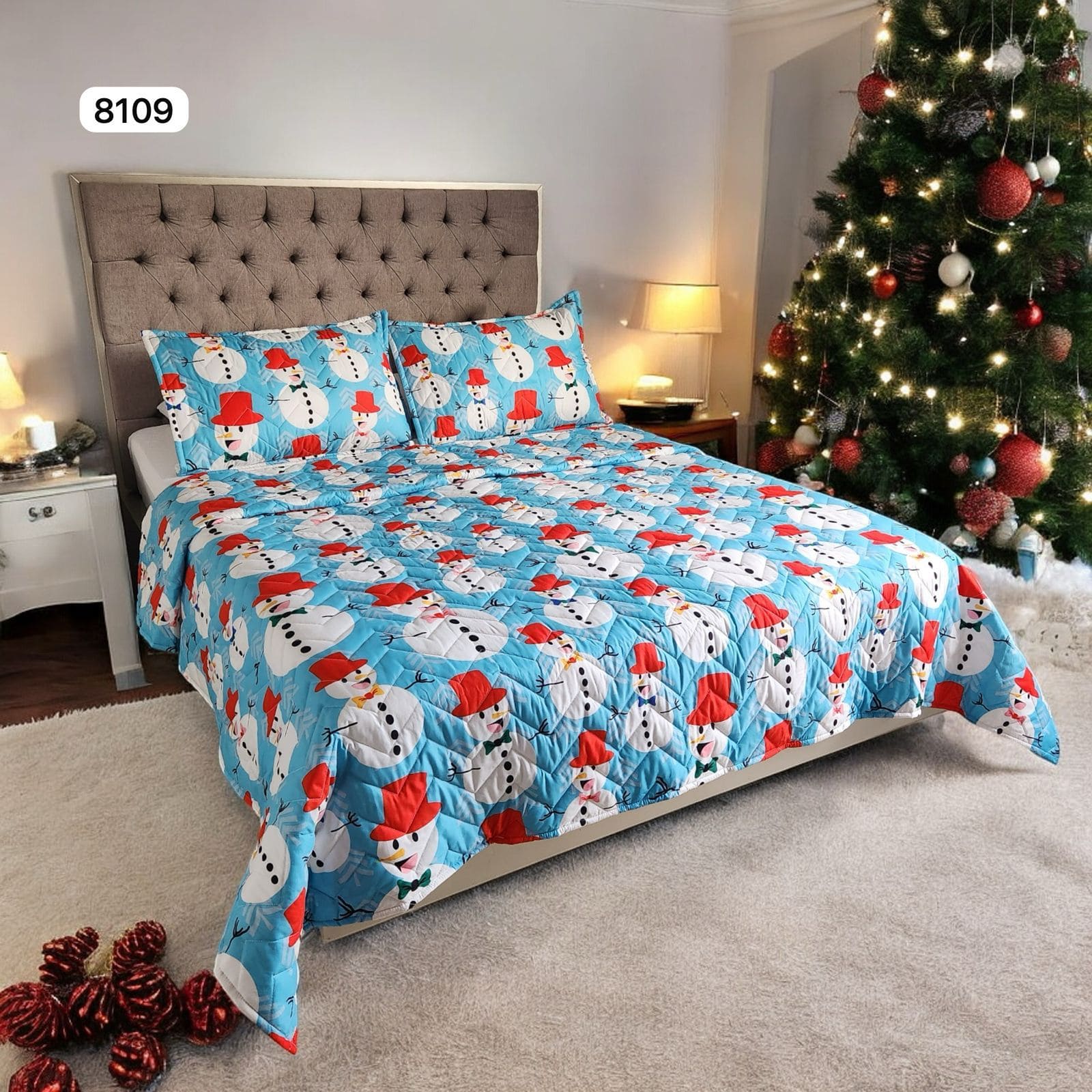 COLCHA ESPAÑOLA DE LUJO™|Colección Limitada Sueño de Navidad🎅 - Eco Market