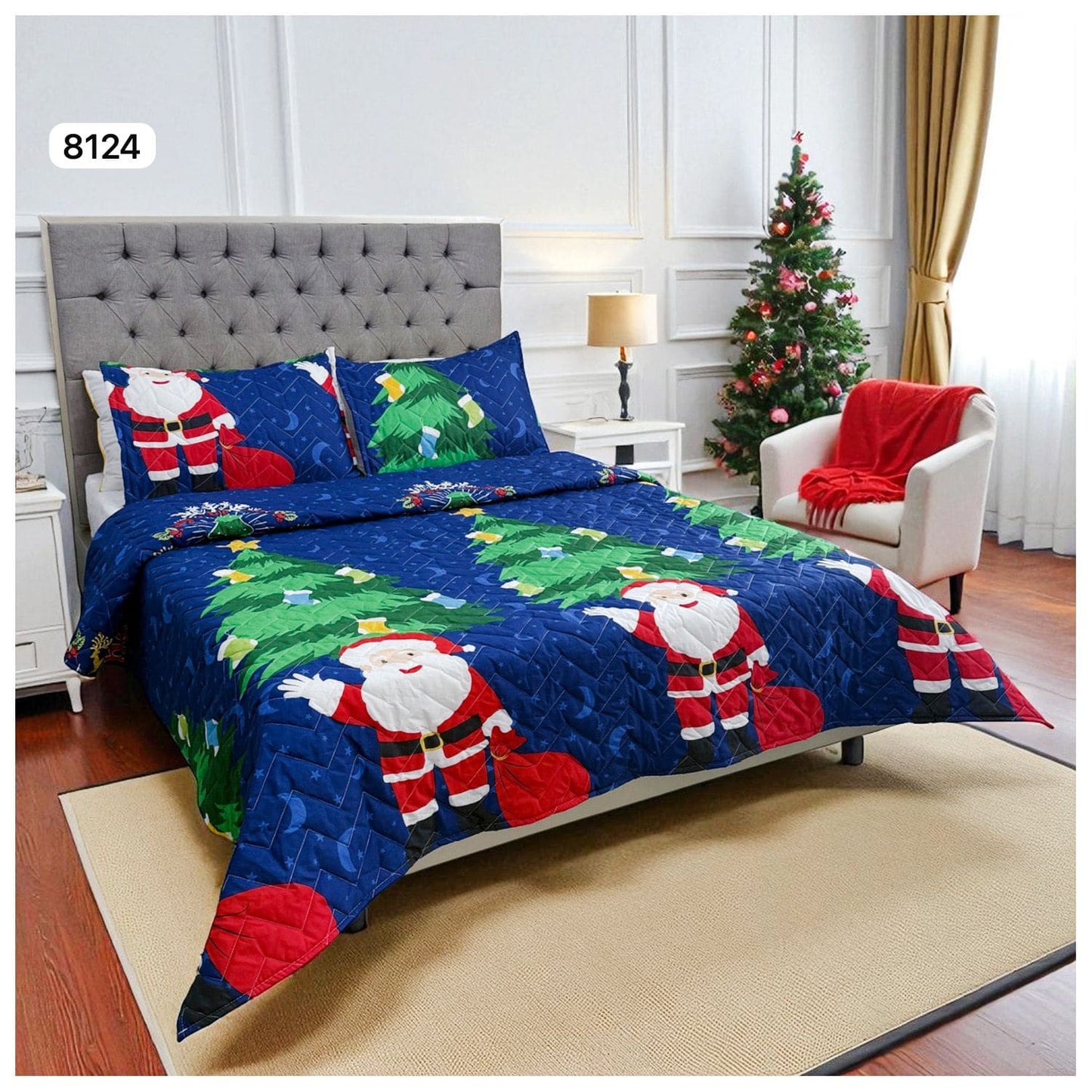 COLCHA ESPAÑOLA DE LUJO™|Colección Limitada Sueño de Navidad🎅 - Eco Market