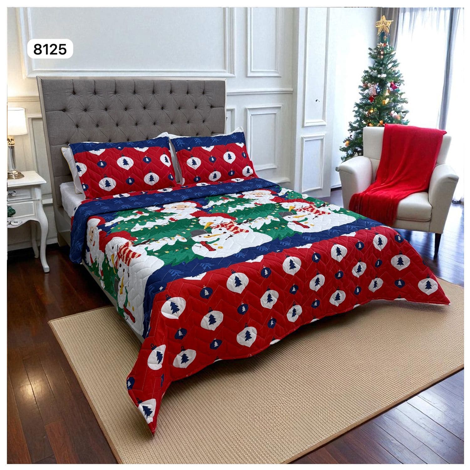 COLCHA ESPAÑOLA DE LUJO™|Colección Limitada Sueño de Navidad🎅 - Eco Market