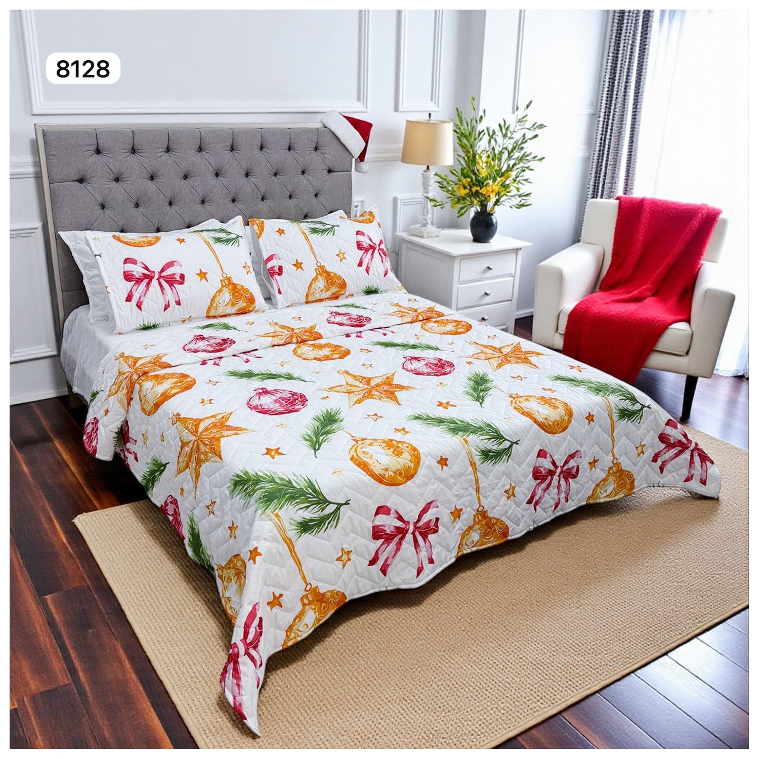 COLCHA ESPAÑOLA DE LUJO™|Colección Limitada Sueño de Navidad🎅 - Eco Market