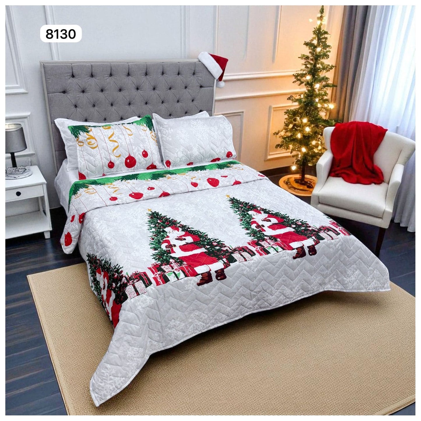 COLCHA ESPAÑOLA DE LUJO™|Colección Limitada Sueño de Navidad🎅 - Eco Market