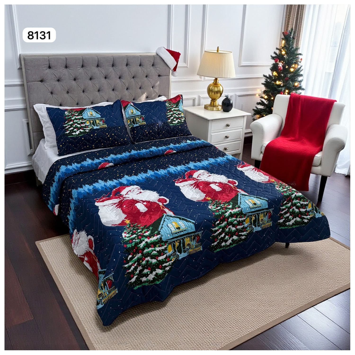 COLCHA ESPAÑOLA DE LUJO™|Colección Limitada Sueño de Navidad🎅 - Eco Market