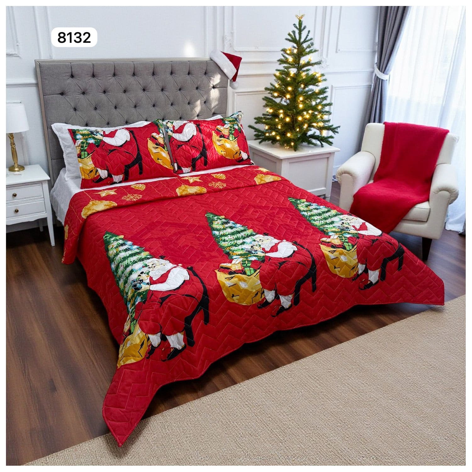 COLCHA ESPAÑOLA DE LUJO™|Colección Limitada Sueño de Navidad🎅 - Eco Market