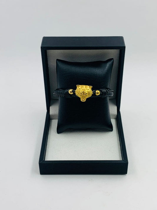 Pulsera Black Tigre 18 Kilates| Edición Firme por la Patria 🇨🇴 - Eco Market