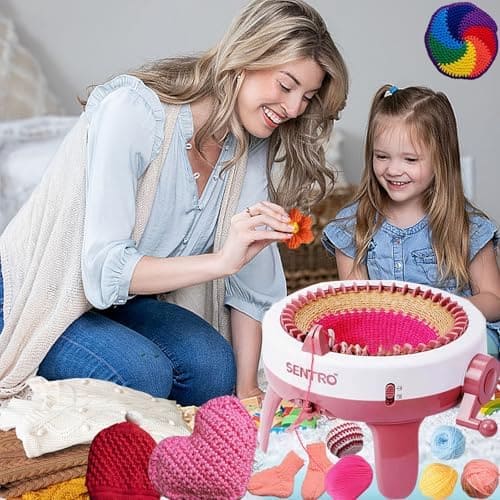 🧶 Máquina de Tejer de 40 Agujas — Crea, Regala o Emprende Desde Casa - Eco Market