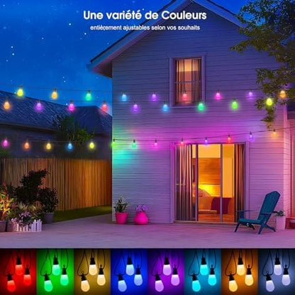 50 LUCES SOLARES NAVIDEÑAS🎄Colores que Dan Vida a Tu Hogar✨ - Eco Market