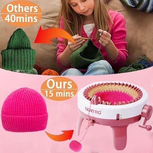 🧶 Máquina de Tejer de 40 Agujas — Crea, Regala o Emprende Desde Casa - Eco Market