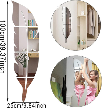 PLUMA DECORATIVA|ESPEJO 3D®️ - Eco Market