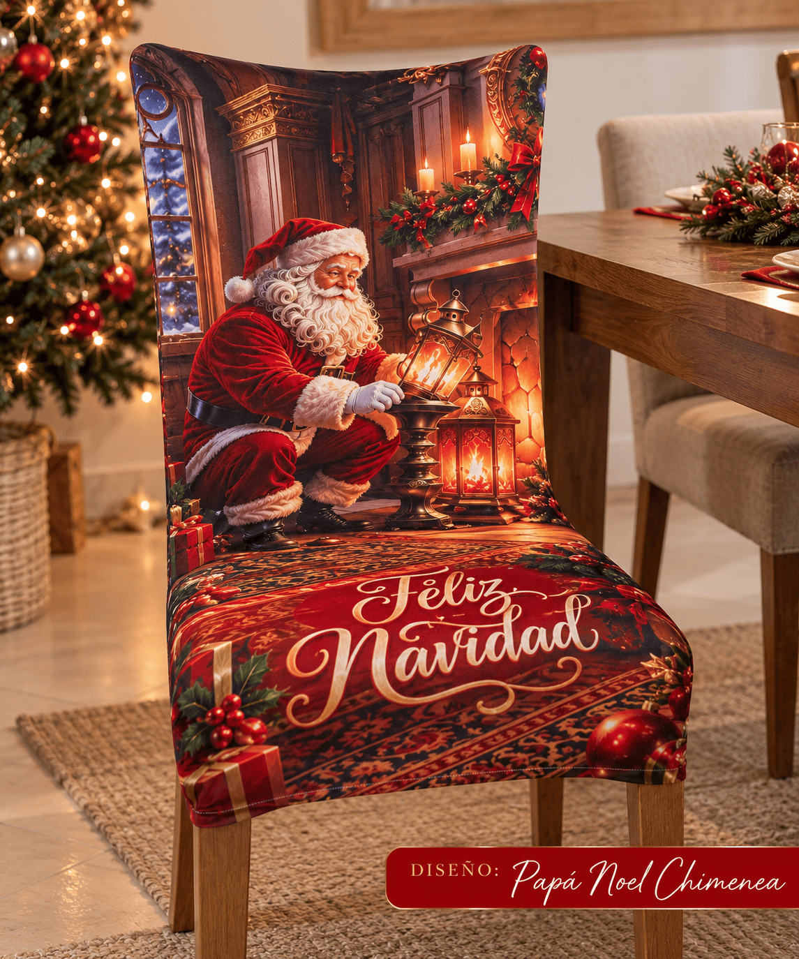 🎄 Colección 4 Sillas Encanto Navideño™ - Eco Market