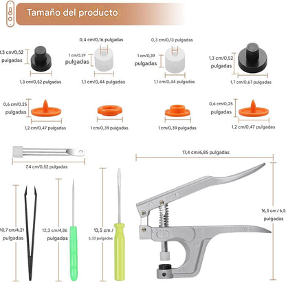 MÁQUINA PARA BOTONES + KIT COMPLETO|PREMIUM®️ - Eco Market