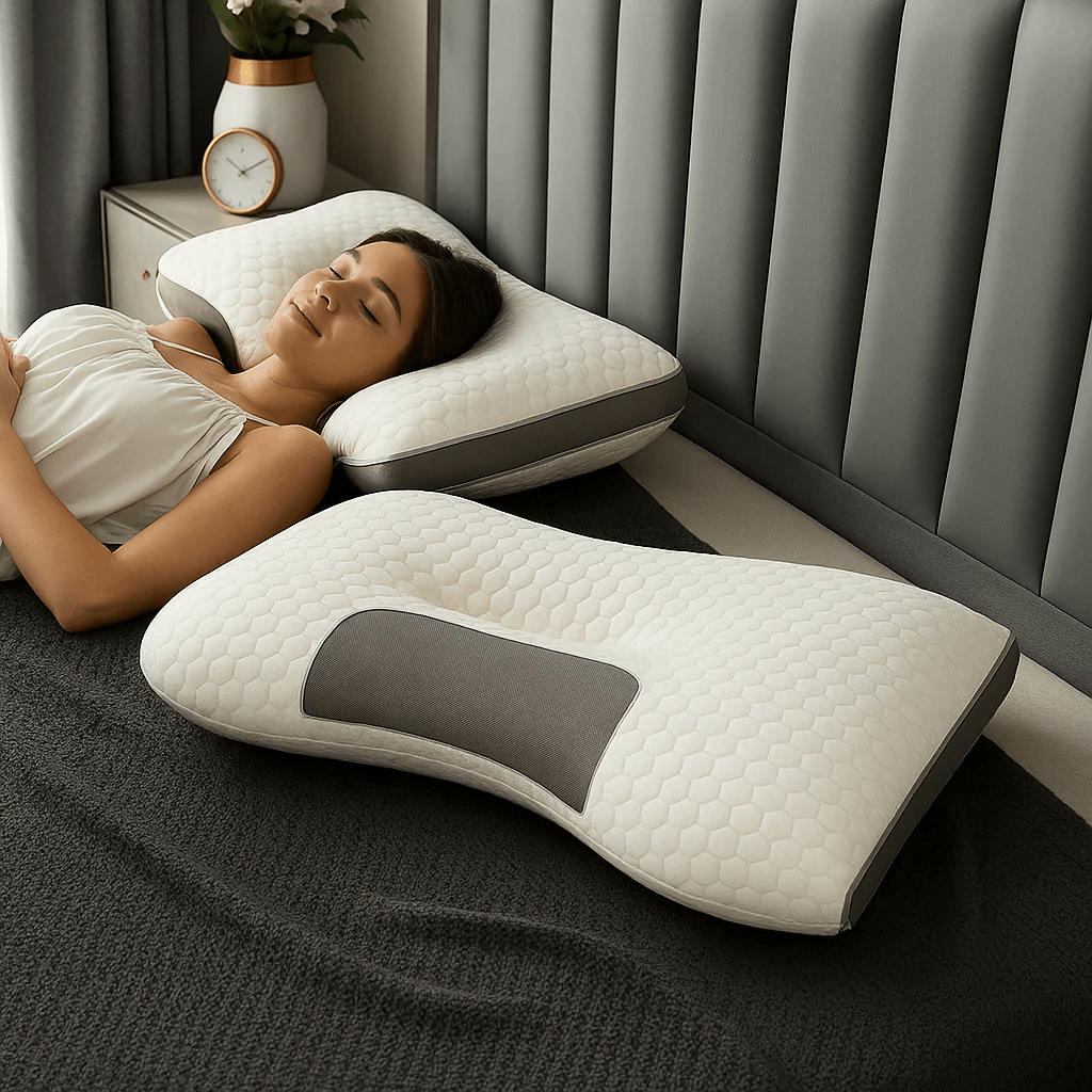 Almohada CerviLux™ - Redescubre el placer de despertar sin dolores - Eco Market