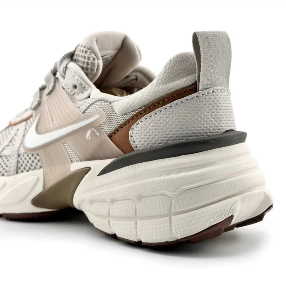 Tenis Retro V2K - Edición Especial Beige Café - Eco Market