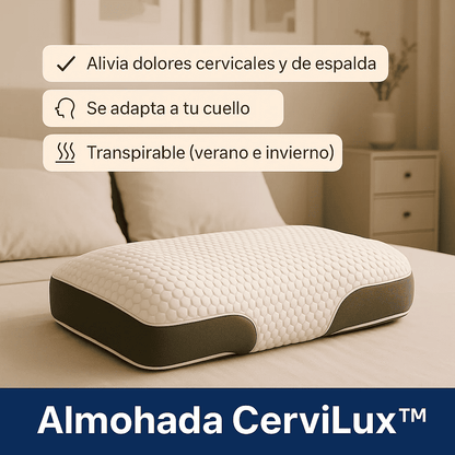 Almohada CerviLux™ - Redescubre el placer de despertar sin dolores - Eco Market